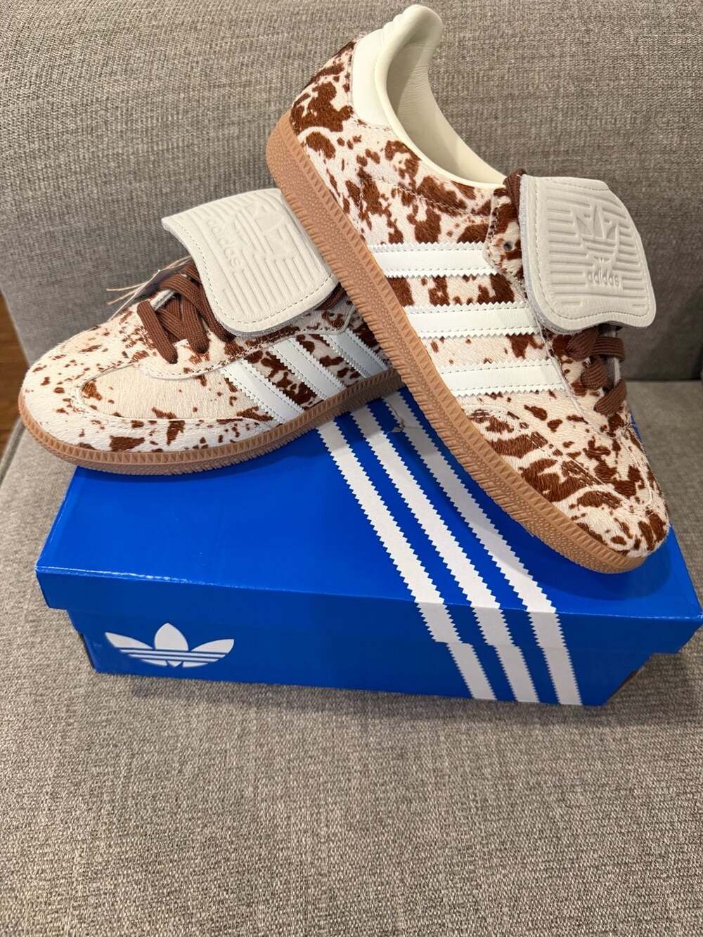 Adidas Samba LT W Cow Print Sneakers Size 6